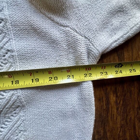 Womens Crew Neck Cable Knit Sweater A New Day Ivory Size XXL - Picture 5 of 11